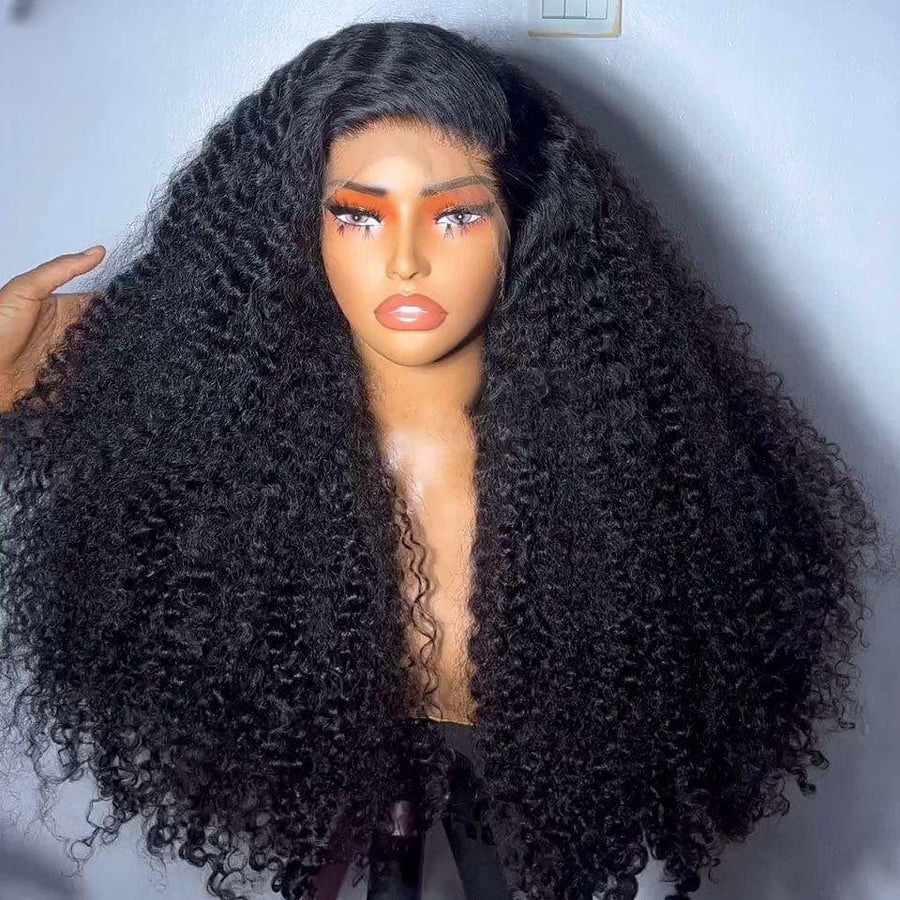 Fobelle 13x4 Perruque Viêtnam de Luxe Curly  250% Densité Bon Volume